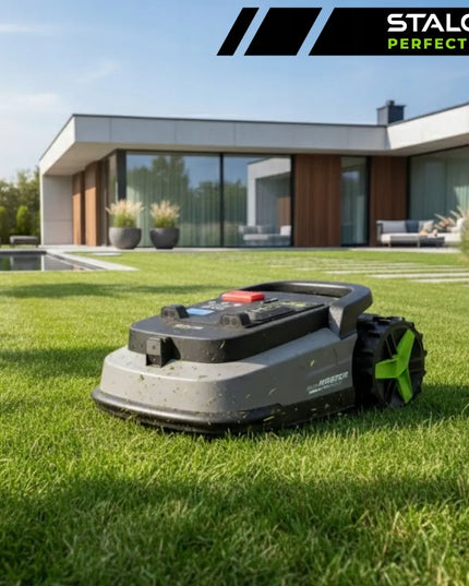 Robotinė vejapjovė STALCO PERFECT MowMaster RTK 3000m² AI VISION