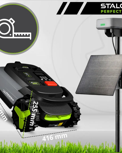 Robotinė vejapjovė STALCO PERFECT MowMaster RTK 3000m² AI VISION