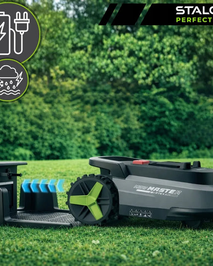 Robotinė vejapjovė STALCO PERFECT MowMaster RTK 3000m² AI VISION