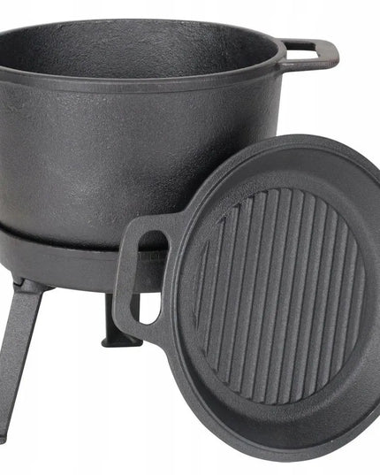 Rossner ketaus troškinimo puodas 12 l 3in1 MK603