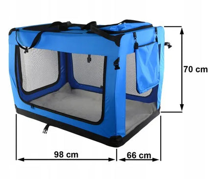 Royal&Petsky DK4-04 transportinis krepšys-maniežas šunims ir katėms XXXL 98 cm x 66 cm x 70 cm