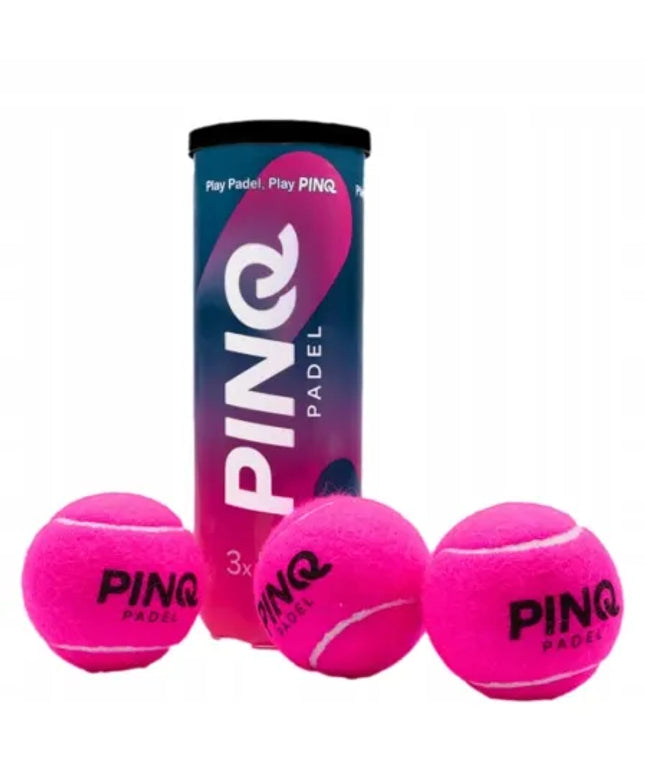 Rožiniai Pinq Padel padelio kamuoliukai
