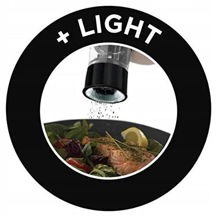 Russell Hobbs 28010-56 elektrinių prieskonių malūnėlių rinkinys, LED, 2 vnt., juodi, keraminiai