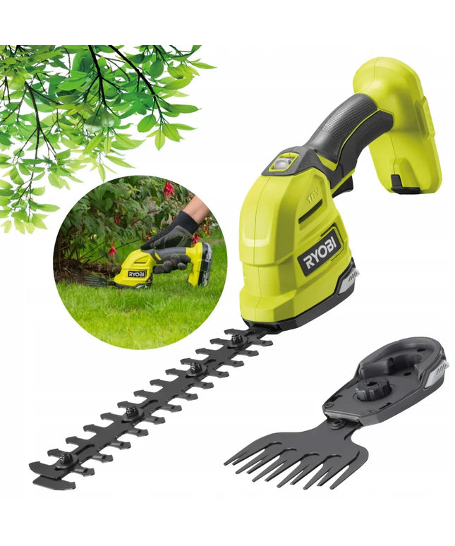Ryobi akumuliatorinės žoliapjovės ir krūmapjovės 18V RY18GSA-0