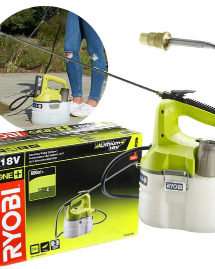 Ryobi OWS1880 akumuliatorinis purkštuvas ONE+ 18V, 3,5 l talpa