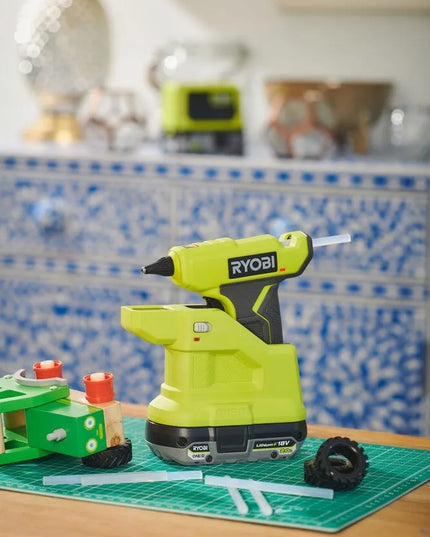 Ryobi RGLM18-0 18V 7 mm mini akumuliatorinis klijų pistoletas