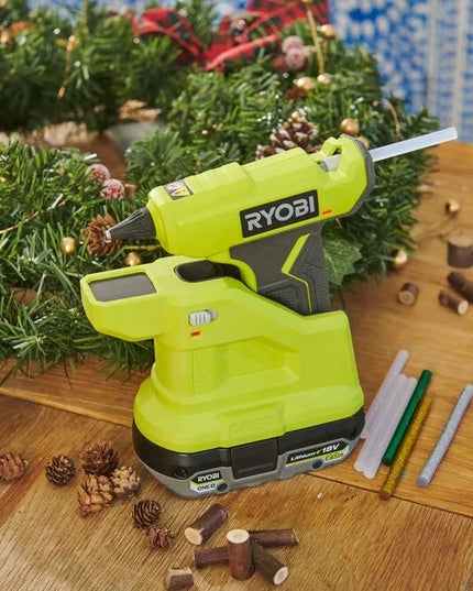 Ryobi RGLM18-0 18V 7 mm mini akumuliatorinis klijų pistoletas
