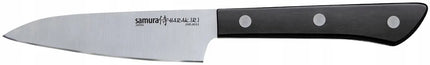 Samura Harakiri 3 virtuvinių peilių rinkinys: šefo peilis 208 mm, universalus peilis 150 mm, skutimo peilis 99 mm