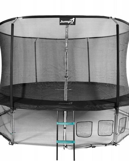 Saugus batutas Jumpi Maxy Comfort 14FT 435 cm su tinkleliu ir kopėčiomis