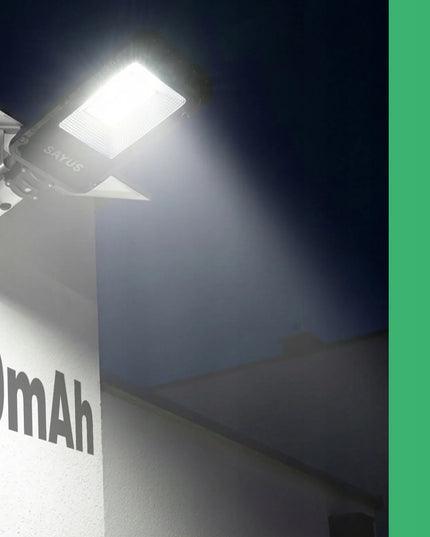 Saulės LED gatvės žibintas Sayus 1400 W su judesio jutikliu ir laikikliu