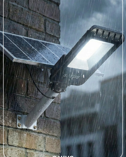 Saulės LED gatvės žibintas Sayus 1400 W su judesio jutikliu ir laikikliu