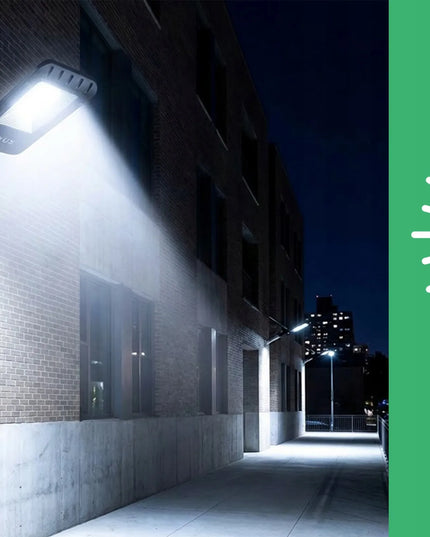 Saulės LED gatvės žibintas Sayus 1400 W su judesio jutikliu ir laikikliu