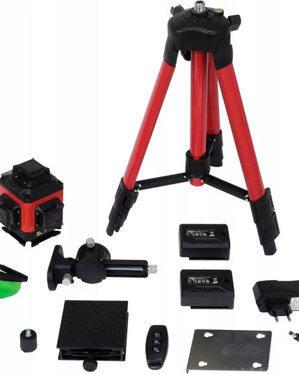 Savaime išsilyginantis žalias 16 linijų 4D lazeris + priedai ir stovas Yato YT-30415