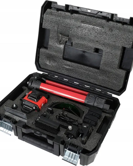 Savaime išsilyginantis žalias 16 linijų 4D lazeris + priedai ir stovas Yato YT-30415