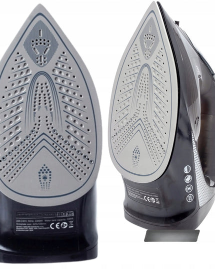 Savaime išsivalantis garinis lygintuvas, 3200 W, keraminė danga, juodas