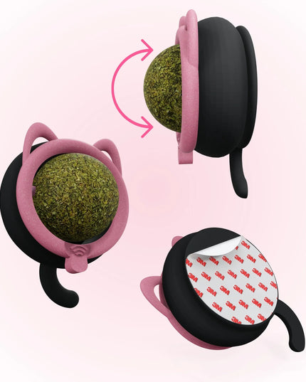 Savaime limpantis kačių žaislas su katžole KittyTech #HIGH