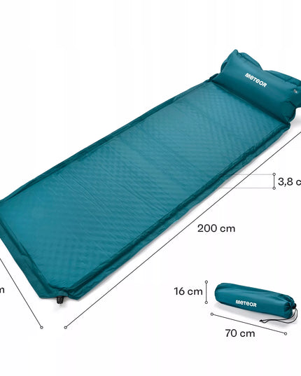 Savaime pripučiamas kilimėlis Meteor 200x66x3,8 su pagalve