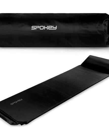 Savaime pripučiamas turistinis kilimėlis su pagalve Spokey SAVORY PILLOW 186 x 50 x 2,5 cm, R-Value 3.6