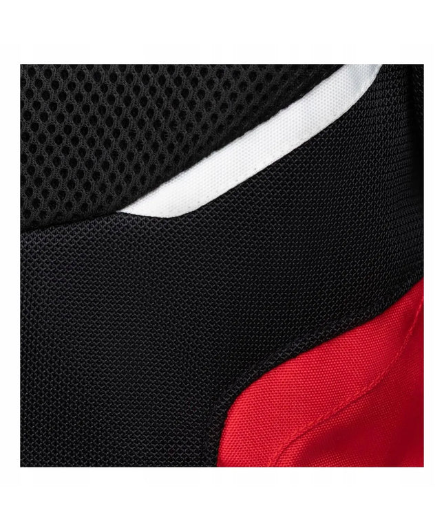 SECA SUMMER WAY BLACK RED tekstilinė motociklininko striukė L