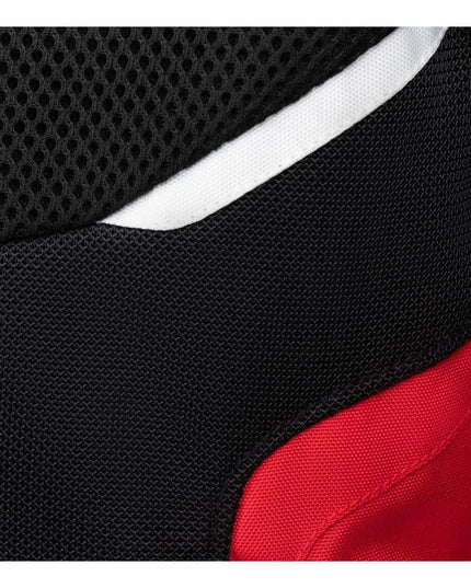 SECA SUMMER WAY BLACK RED tekstilinė motociklininko striukė XL