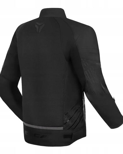 SECA SUMMER WAY BLACK tekstilinė motociklininko striukė XL