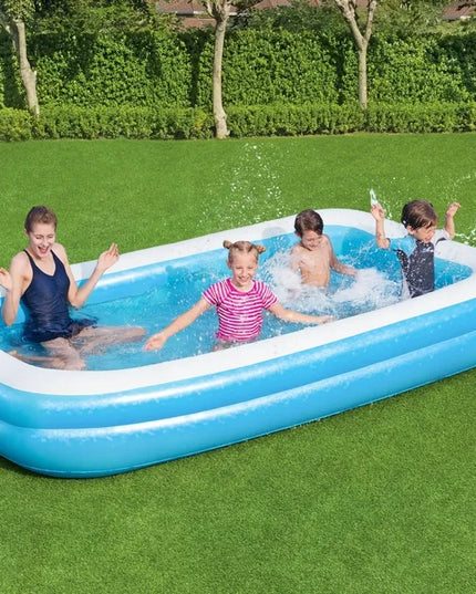 Šeimos pripučiamas sodo baseinas Bestway 305x183x46 cm 54150