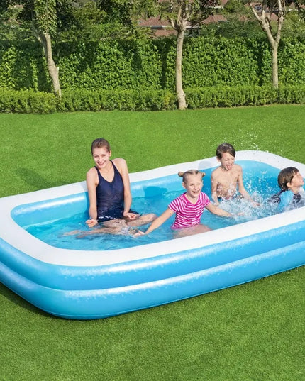 Šeimos pripučiamas sodo baseinas Bestway 305x183x46 cm 54150