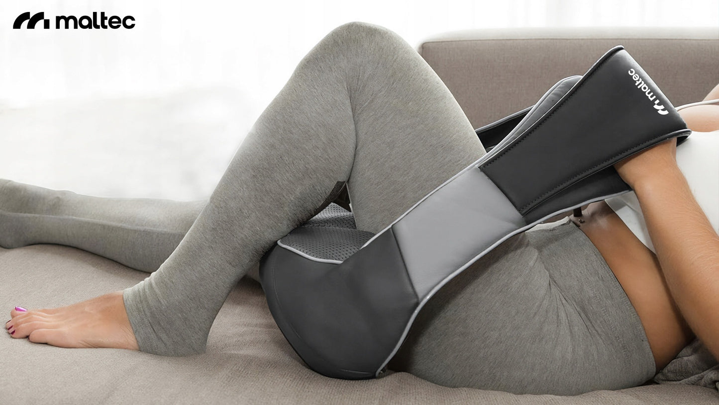 Kaklo ir nugaros masažuoklis su šildymu MalTec PRO-Comfy30W-02 – masažas namuose, darbe ir automobilyje