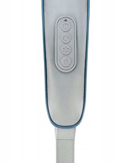 Masažuoklis nugarai, kaklui ir pečiams Shiatsu NeckChill Beauty Limited® su belaidžiu USB įkrovimu, 3D masažo galvutėmis ir šildymo funkcija