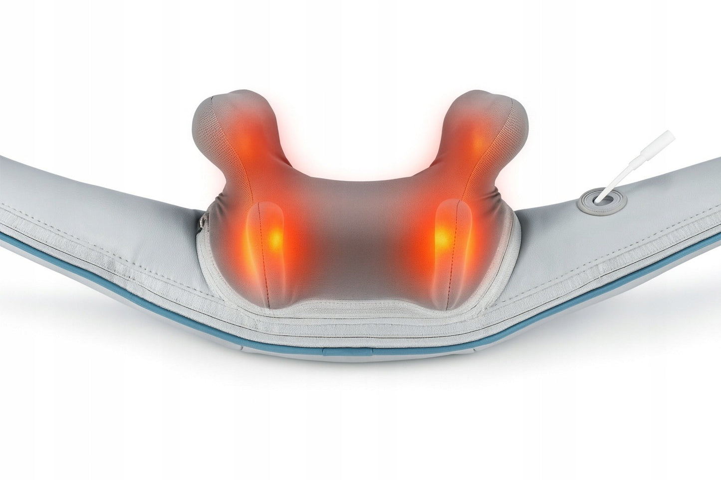 Masažuoklis nugarai, kaklui ir pečiams Shiatsu NeckChill Beauty Limited® su belaidžiu USB įkrovimu, 3D masažo galvutėmis ir šildymo funkcija