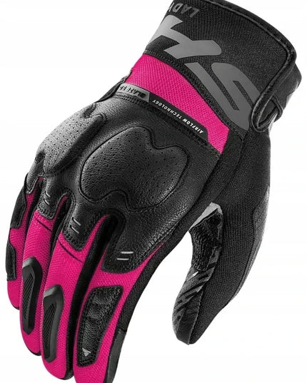 SHIMA BLAZE 3.0 LADY moteriškos trumpos motociklininko pirštinės, juodos, M dydis