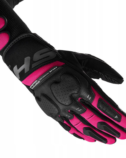 SHIMA BLAZE 3.0 LADY moteriškos trumpos motociklininko pirštinės, juodos, M dydis