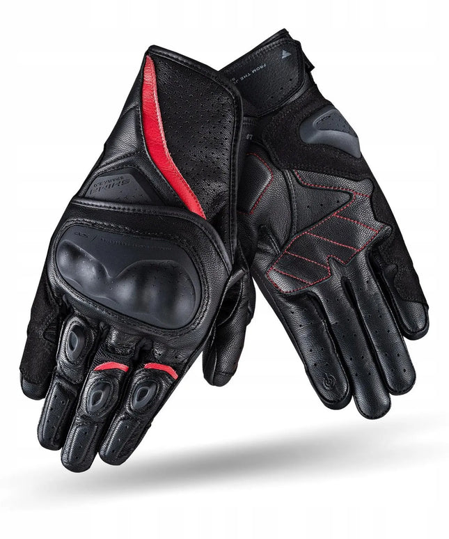 Shima Spark 2.0 Red vasarinės motociklininko pirštinės