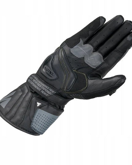 Shima STR-2 VENT BLACK sportinės motociklininko pirštinės