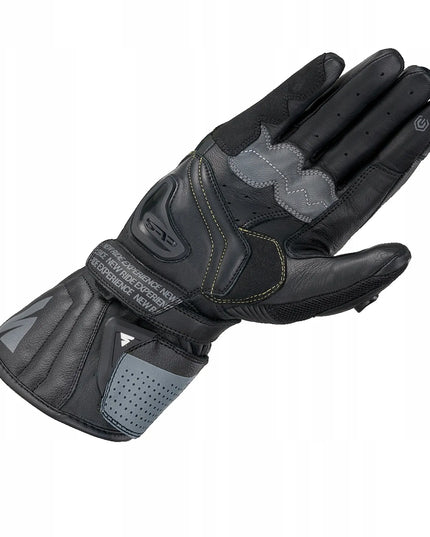 Shima STR-2 VENT BLACK sportinės motociklininko pirštinės