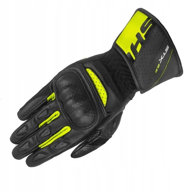 SHIMA STX 2.0 ilgos vyriškos motociklininko pirštinės FLUO