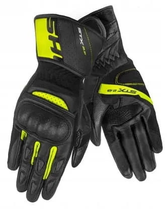 SHIMA STX 2.0 ilgos vyriškos motociklininko pirštinės FLUO