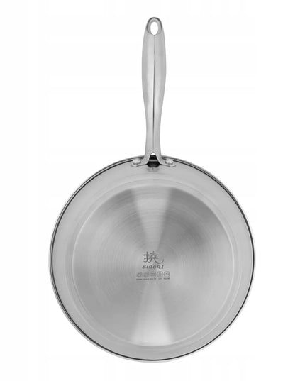 Shiori Stainless Steel 304 keptuvė be dangos indukcinė, 28 cm