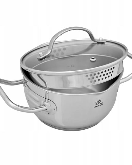 Shiori Steel Series Pro 316 puodų rinkinys, 7 elementai