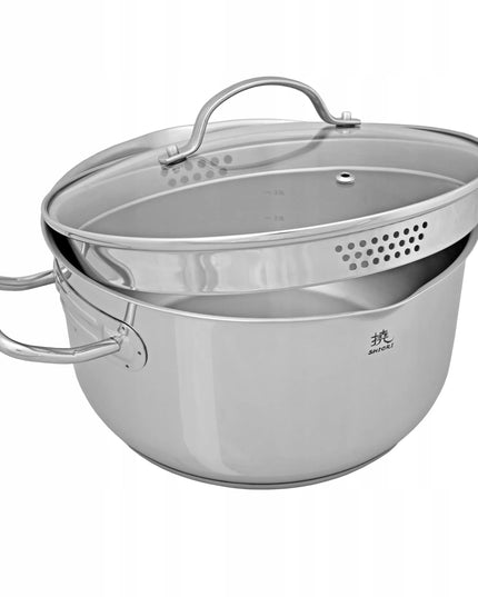 Shiori Steel Series Pro 316 puodų rinkinys, 7 elementai