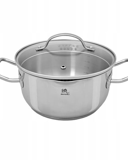 Shiori Steel Series Pro 316 puodų rinkinys, 7 elementai