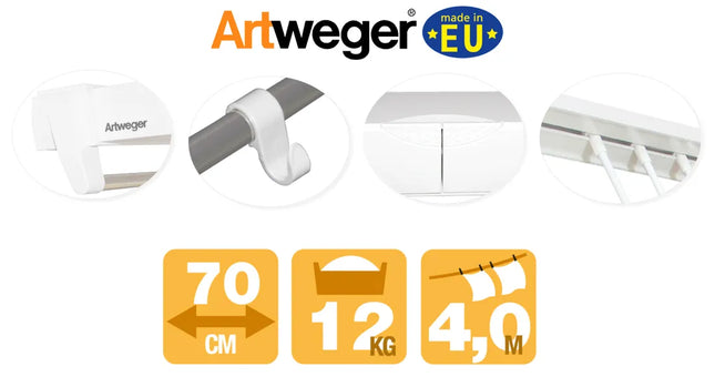 Sieninė džiovykla Artweger Juwel Artdry 70
