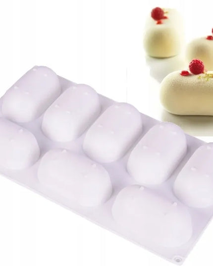 Silikoninė 3D forma „PODUSZKI PILL“ desertams, putėsiams ir kepiniams