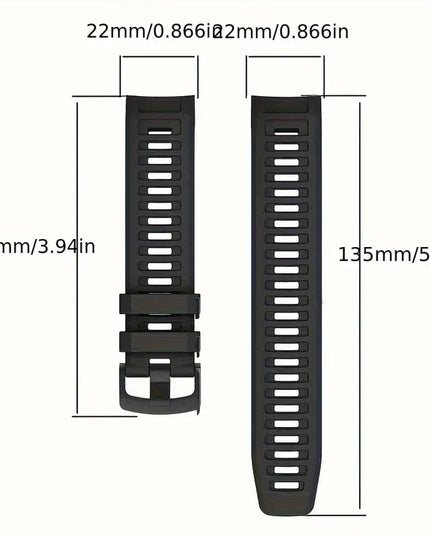 Silikoninis dirželis Garmin Instinct išmaniesiems laikrodžiams