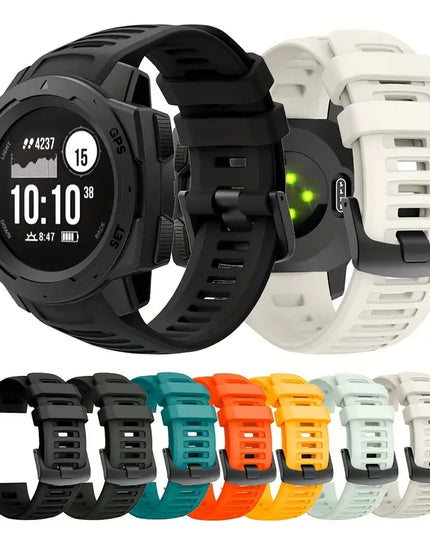 Silikoninis dirželis Garmin Instinct išmaniesiems laikrodžiams