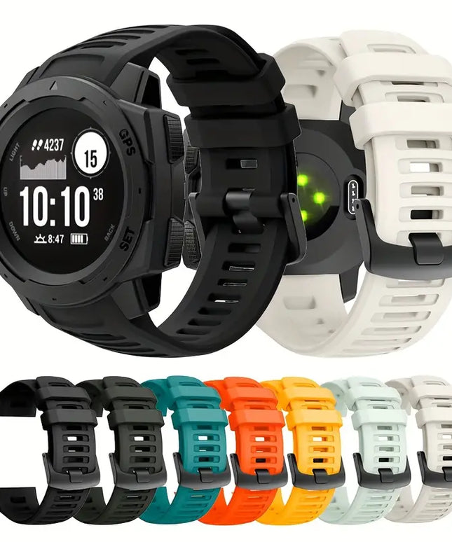 Silikoninis dirželis Garmin Instinct išmaniesiems laikrodžiams