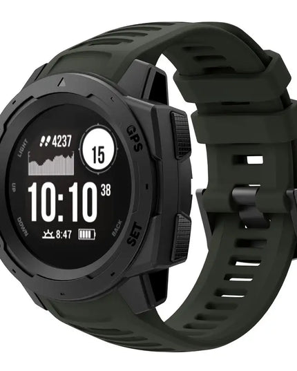Silikoninis dirželis Garmin Instinct išmaniesiems laikrodžiams