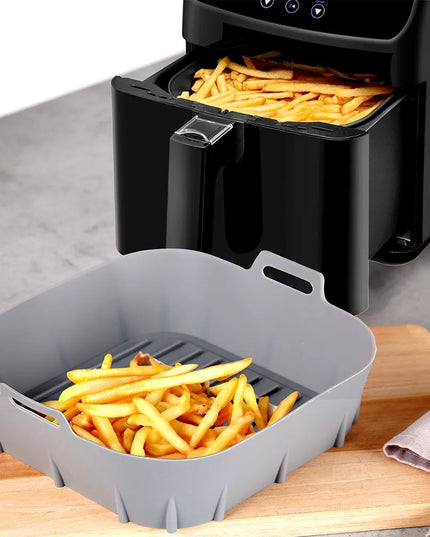 SILIKONINIS įdėklas gruzdintuvei AIR FRYER kepimo forma
