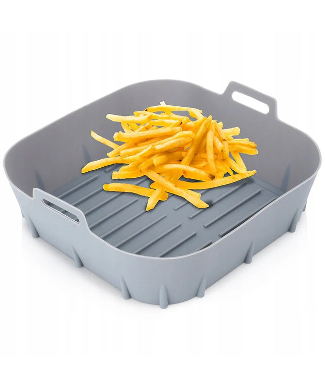 SILIKONINIS įdėklas gruzdintuvei AIR FRYER kepimo forma