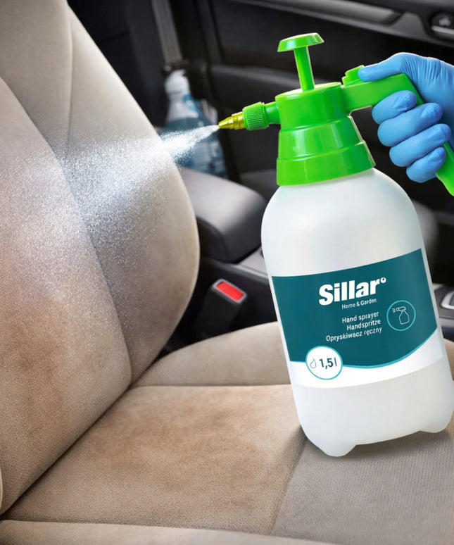 Sillar reguluojamas slėginis rankinis sodo ir namų purkštuvas 1,5 l